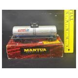 HO Scale Chemical Tank Train Car Mantua Kit