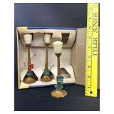 Vintage American Flyer 3 Boulevard Lamps