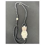 Vintage Lee Sands Mother of Pearl Necklace