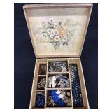 Large Lot of Jewelry in Case