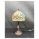 Ledded Stained Glass Lamp