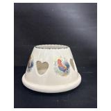 Ceramic Rooster Candle Shade