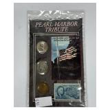 Pearl Harbor Tribute Coins & Stamp