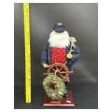 Nautical Sea Man Santa Claus 18" Tall