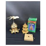 2 Windmill Holiday Carousels