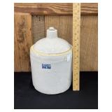 Antique Ruckel's Stoneware Crock Jug 1800's