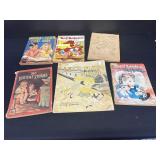 1960's Childrens Coloring & Story Books