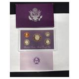 U.S. Mint 1988 Uncirculated Proof Coin Set In Case