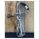 1940's Flint Manuel Hand Cranked Egg Beater