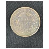 1836 Coronet Head Large Cent Penny