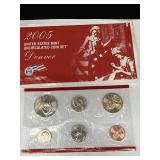 U.S. Mint 2005 Uncirculated Proof Coin Set