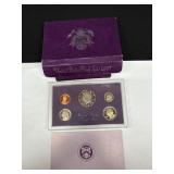U.S. Mint 1987 Uncirculated Proof Coin Set In Case