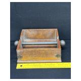 Vintage Wooden Napkin Holder