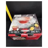 Vintage New Stock Gibson Punch Bowl Set