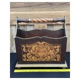 Novica Antique Style Magazine Rack