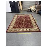 100% Hand Crafted Wool Rug India 8 x 11 Ft