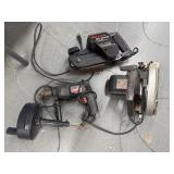 Working Electric Sander, Skil Saw, Drill & More
