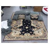 King Bedspread With Pillows & Bedskirt