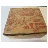 Vintage New Stock Craftsman 45 Deg Miter Clamp Set