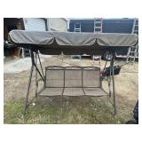 Outdoor Swing With Cover Great Shape