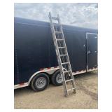 Werner Extension Ladder 20 Ft. Aluminum 17 Reach