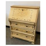 Vintage Hand Painted Secretary