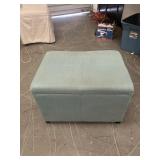 Aqua Ottoman W/ Storage