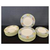 24 Pcs. Mikasa Casual Classics Fruit Rapture