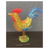 Colorful Metal Rooster