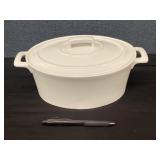 Blue Harbor Oval Lidded Casserole