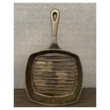 Palm Restaurant Cast Iron Griddle Skillet  10"