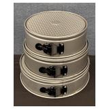 Set of 3 Spring Form Cake Pans