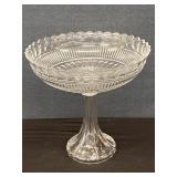 Large 12 1/2" Pedestal Bowl Compote