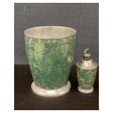 Bathroom Trash Can W/ Soap Dispenser India