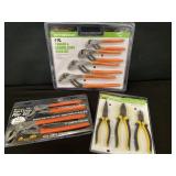 4 Packages Brand New Pittwsburgh Plier Sets