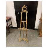 Vintage Large Heavy Picture Easel NICE 54"