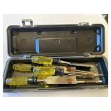 Craftsman Tool Box Full New Chisels