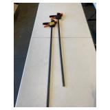 2 Large Furniture Clamps