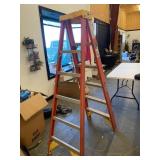 A Frame 6 Ft Werner Ladder 8 Ft. Reach