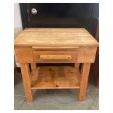 Vintage Butcher Block