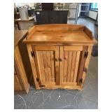 2 Door Pine Cabinet