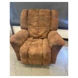 Large Lazy Boy Brown Microfiber Recliner