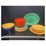 15 Pcs Vintage Fiesta Ware Dishes