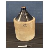 Antique Whiskey Jug #2 14" Tall
