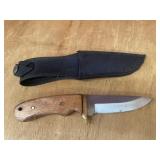 Hand Made Wood Brass Knife