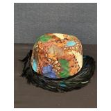 Ladies Vintage Feather Hat Jille Original