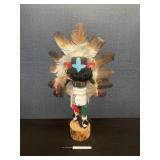Vintage Hopi Chasing Star Signed Kachina