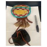 Vintage Native American Turtle Shell Rattle