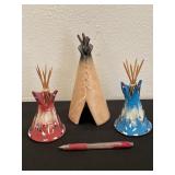 3 Decorative TeePee