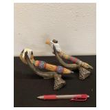 2 Ceramic Pipes With Stands